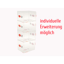 Acryldisplay, 2 Teile - mit Magnet - stapelbar