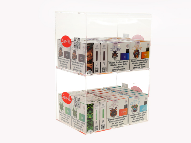 Aktion 80x Lafumè Cuatro + Acryl Display stabelbar GRATIS