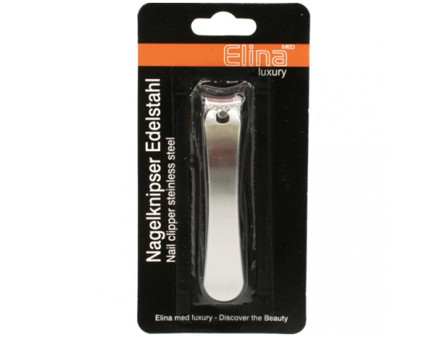 Nagelknipser Edelstahl 9cm auf Karte