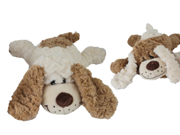 Plüsch Hund, 4 fach sort., ca. 25cm, einzeln