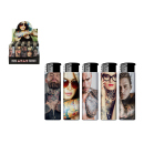 Elektrofeuerzeuge "Tattoos", 5-fach...