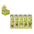 Elektrofeuerzeuge "Avocado", 5-fach Sort., 50er...