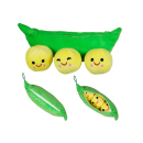 Plüsch Erbsen in einer Schote "Ebbi", 50 cm