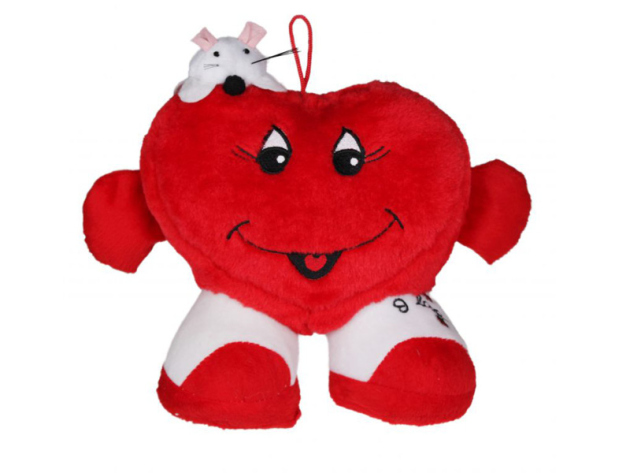 Plüsch Herz "Herzboy", 15 cm