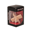 Geduldsspiel "Naturholz" 6-fach sortiert, 24er Display