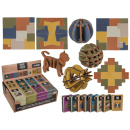 Puzzle "Holz" 8-fach sortiert, 32er...