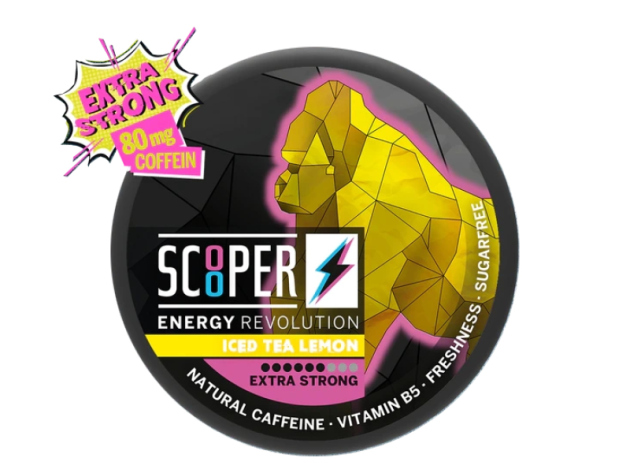 Scooper Energy "Iced Tea Lemon" Extra Strong