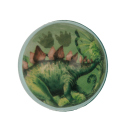 Springball "Dinosaurier"; Ø ca. 4,5 cm; 4-fach sortiert in Kunststoffdose; 36 Stück