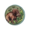 Springball "Dinosaurier"; Ø ca. 4,5 cm; 4-fach sortiert in Kunststoffdose; 36 Stück