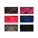 Tabakbeutel "XL" Velvet; 6-fach sortiert, 12er...