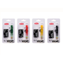 Handpfeife "Flames"; 4-fach sortiert;...