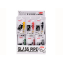 Handpfeife "Flames"; 4-fach sortiert; 24er Display