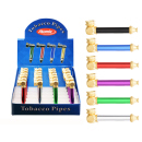 Handpfeife "Messing"; 6-fach sortiert;...