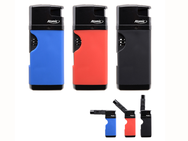 Stabfeuerzeuge "Rotate", Jetflame; 3-fach sortiert; 6er Display