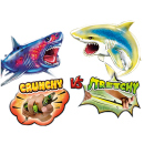 Sammelfiguren Sharks, 14er Display