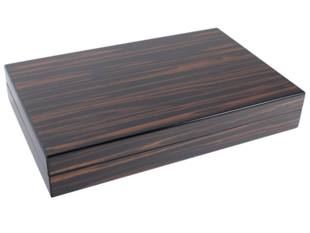 Humidor "Macassar Furnier" für 20 Zigarren 30,2x19,7x5cm