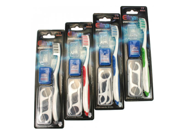 Zahnbürsten Elina Dentalset 11 teilig, Einzel