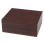 Humidor "Walnuß" für 25 Zigarren 26,2x22,2x10,4cm