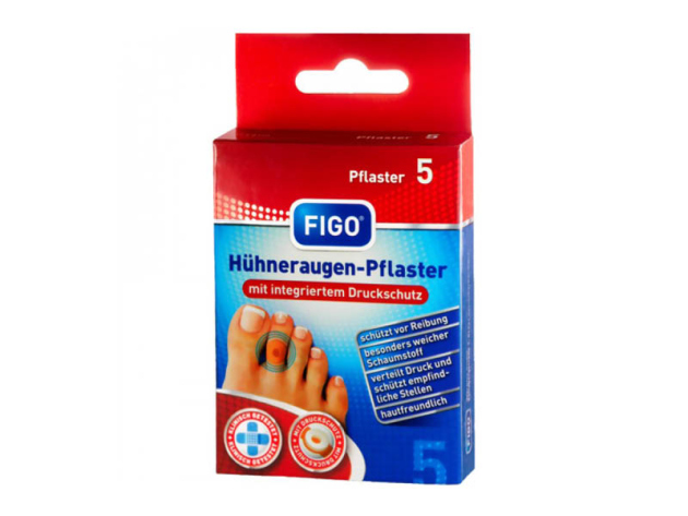 Wundverband 5er Hühneraugenpflaster
