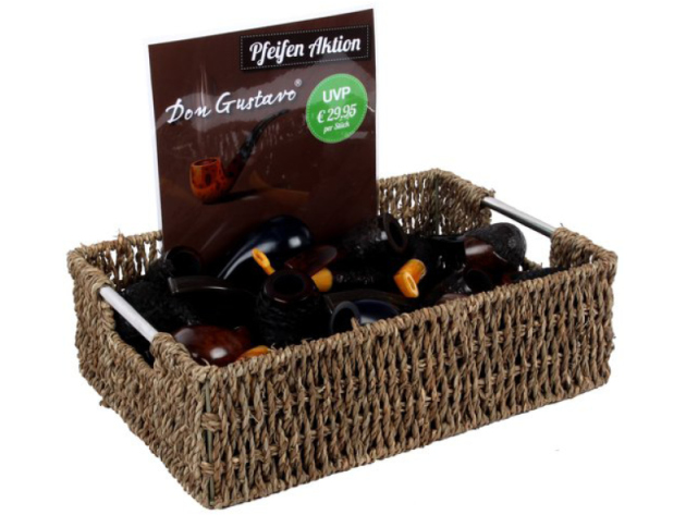 Pfeife "Don Gustavo" 24 Stück im Korb