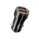 USB-Adapter for Cigarette Lighter, with light, 2-fold...