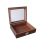 Humidor "Glastop Echtholzfurnier" für 20 Zigarren, 25,8x21,8x7,5cm