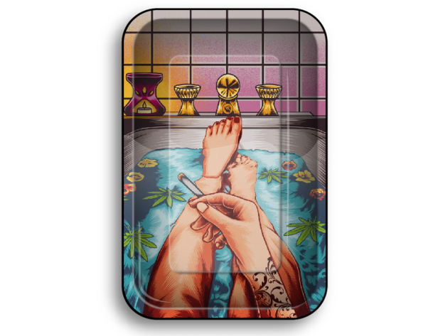 Metall Drehunterlage "420 Bath", 27,5 x 17,5 cm, einzeln