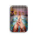 Metall Drehunterlage "420 Bath", 27,5 x 17,5...