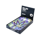 Metall Drehunterlage "Small Leaves 36 2/4", 27,5 x 17,5 cm, einzeln