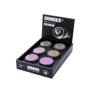 Grinder "Icy Leaf Pattern" Metal; 3-tlg.;...