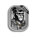 Metall Drehunterlage "Monkey", 18 x 14 cm, einzeln