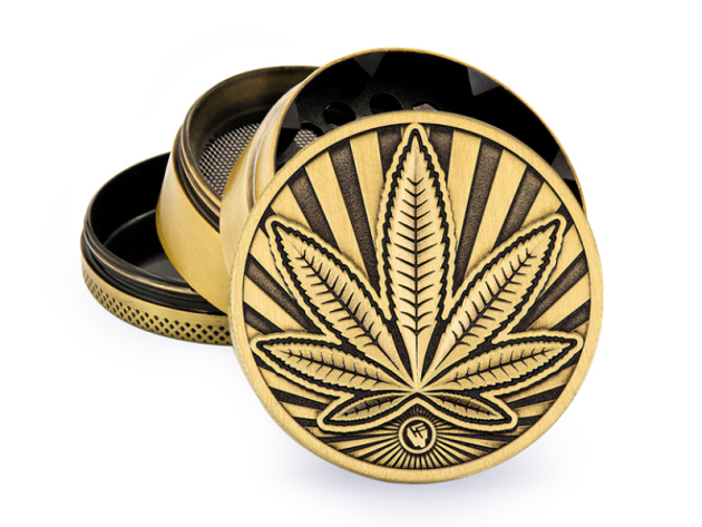 Grinder "Gold HIGHLIFE" Metal, 4-tlg.: Ø 50 mm