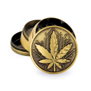 Grinder "Gold GEOMETRICAL LEAF" Metal,...