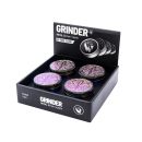 Grinder "Icy Trance Leaf", 4-tlg.: &Oslash; 60 mm