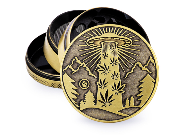 Grinder "Gold 420 Ufo", 4-tlg.: Ø 60 mm