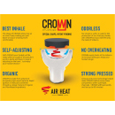 Carbopol Crown - Schnellzündkohle - Ø 40 mm - 10 Rollen  je 10 Stück