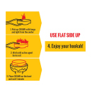 Carbopol Crown - Schnellzündkohle - Ø 40 mm - 10 Rollen  je 10 Stück