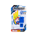 SHOOTER Pistole, weis/blau