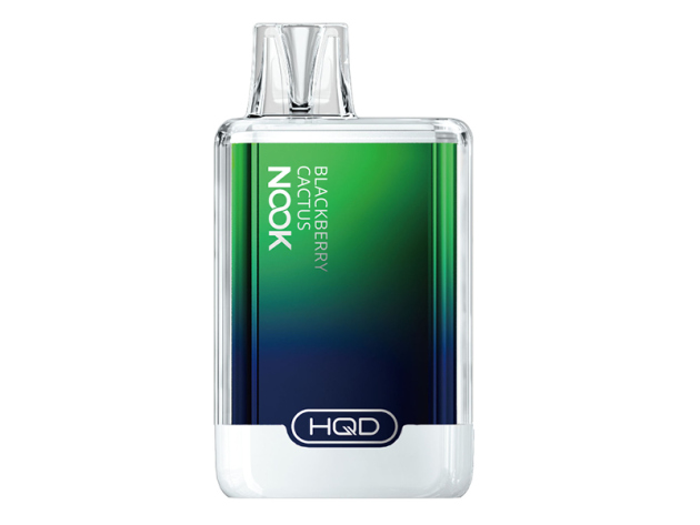 HQD NOOK - Blackberry Cactus (Brombeere, Kaktus) - Einweg E-Shisha - 18 mg - 600 Züge
