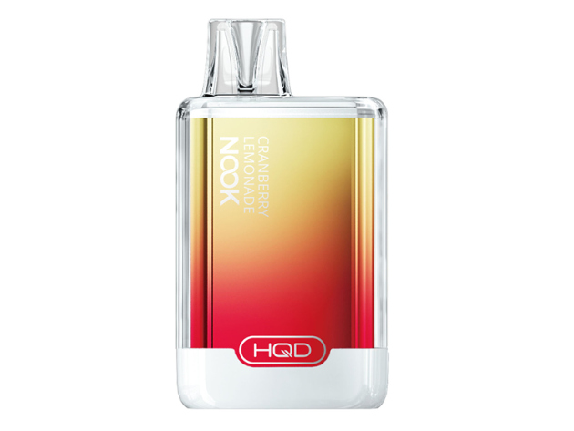 HQD NOOK - Cranberry Lemonade (Cranberry, Limonade) - Einweg E-Shisha - 18 mg - 600 Züge