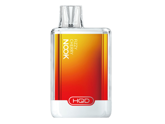 HQD NOOK - Fizzy Cherry (Kirsche) - Einweg E-Shisha - 18 mg - 600 Züge