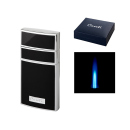 Sturmfeuerzeug "Caseti" Nizza Jet, schwarz