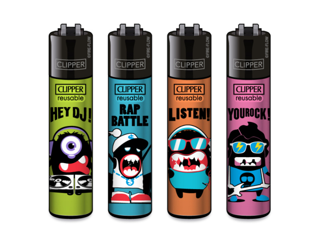 Clipper Large NEON LEAVES#2, 48 Display