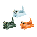 Aschenbecher "Katze" 3-fach sortiert;...