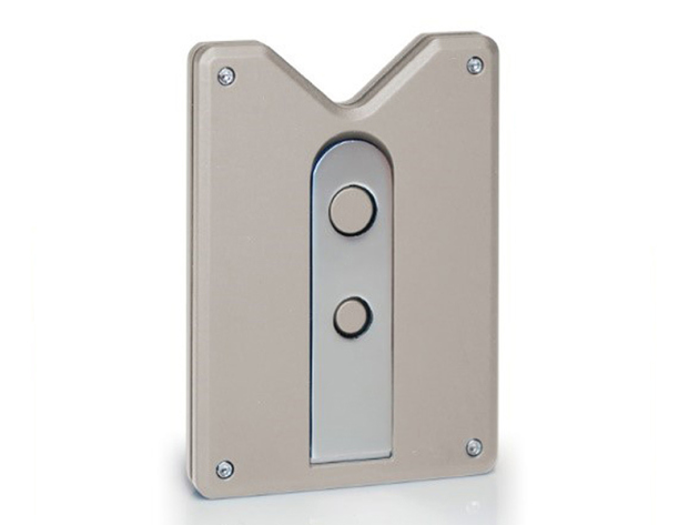 Zigarrenbohrer "Caseti" mit Ständer, grau