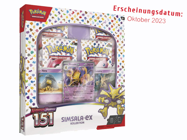 Pokémon - Karmesin & Purpur 3,5  - 151 EX Box