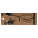 USB-Ladekabel "Seil" 3-fach sortiert in iPhone, Micro USB & Typ C, 1 m, 12er Display