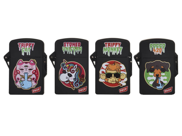 Sturmfeuerzeuge "High Animals Malibu" Jetflame, 20er Display