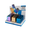 Sturmfeuerzeuge Metall "Rainbow"mit Reibrad,...