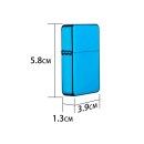 Sturmfeuerzeuge Metall "Rainbow"mit Reibrad, Windproof, 12er Display
